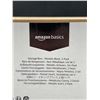 Image 3 : AmazonBasics Metallic Black Storage Bins, 2 Baskets