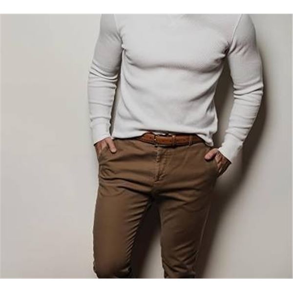 Camuto Men's Leather Belt, Large 36-38