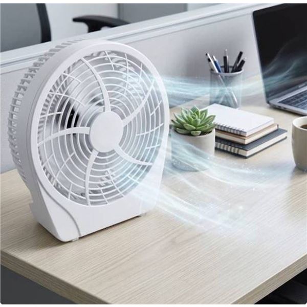 Cool Works 9" Desk Fan, 2-Speed