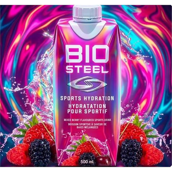 BioSteel Sports Hydration 12 Pack x 500ml