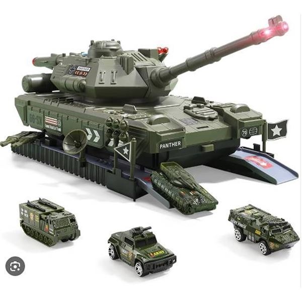 Cute Stone 2-in-1 Battle Tank Toy Set