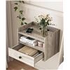 Image 1 : BonVarche Floating Nightstand, Natural