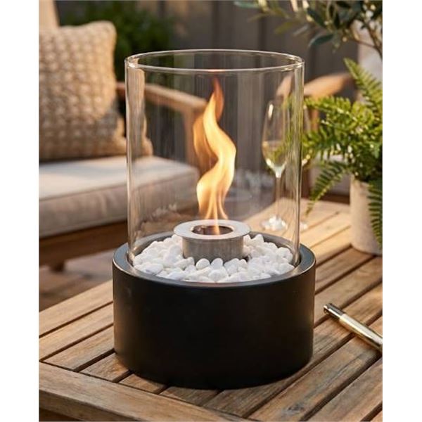Lot of 2 - JHY Design Tabletop Extra Large Table Top Fire Pit