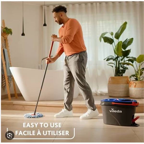 Vileda Easy Wring Spin Mop System Set