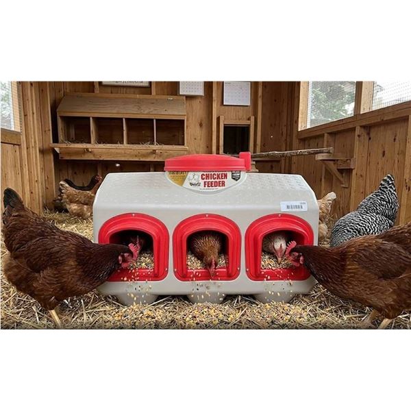 OverEZ Indoor Outdoor Chicken Feeder