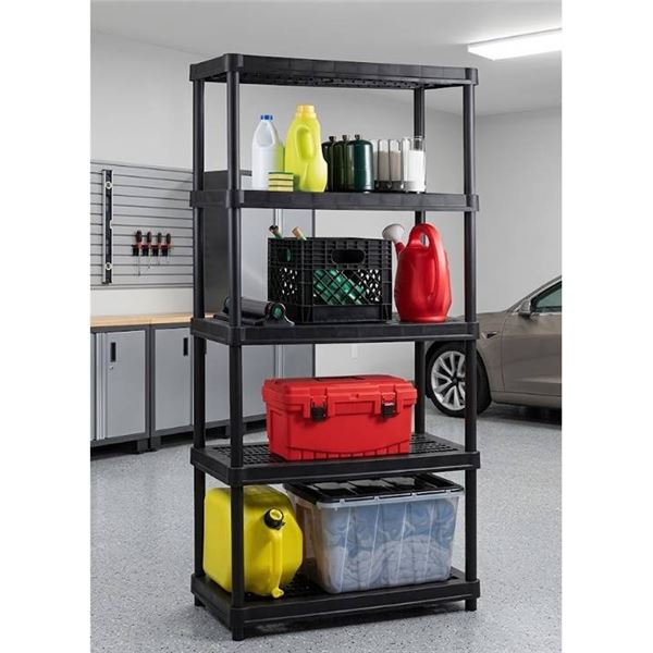 RAMTUFF 5-Level Resin Shelving System