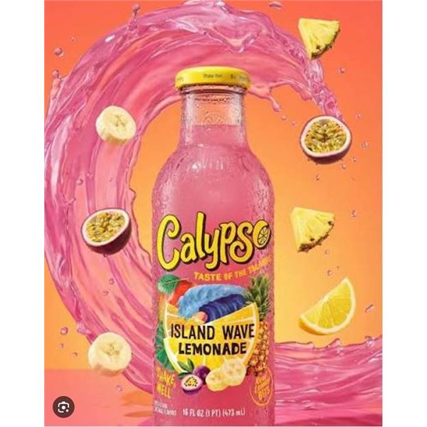 Calypso Island Wave Lemonade 12 x 473ml