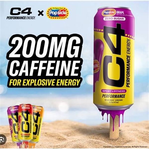C4 Performance Energy Grape 12x473ml