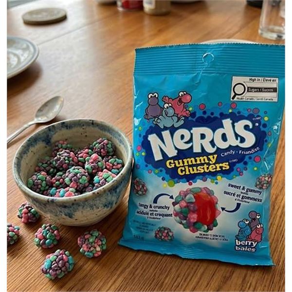 Nerds Gummy Clusters Candy 142g Bag x 10