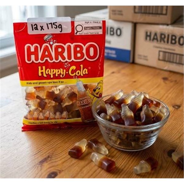 Haribo Happy-Cola Gummy Candies 175g x 12