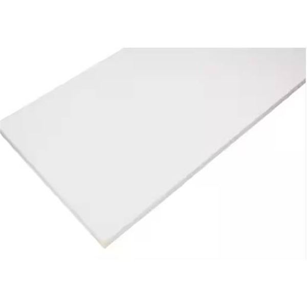 Rubbermaid 12" x 48" White Shelves, 5 Pack