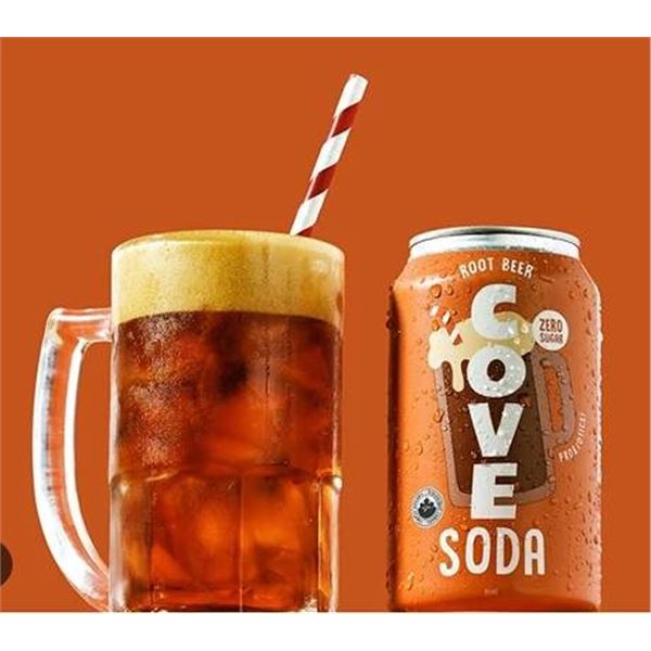 Cove Root Beer Probiotic Soda 12 x 355ml