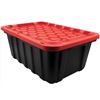 Image 1 : Tuff Store Heavy-Duty Storage Box 27 Gallon With Lid