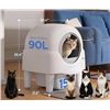 Image 1 : Self Cleaning Cat Litter Box