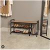 Image 1 : Neatfreak Shoe Storage Bench Maple Black