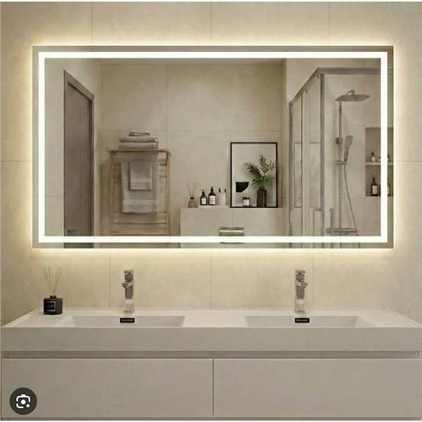 Luxury LED Bathroom Mirror, 240 Lamp Beads