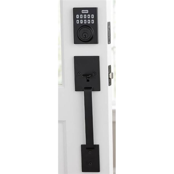 Weiser Electronic Deadbolt & Handleset Combo
