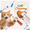 Image 1 : Catit Creamy Premium Lickable Cat Treats 72 TREATS