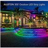 Image 1 : Outdoor Waterproof LED Strip Lights 300'