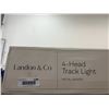 Image 2 : Landon & Co. 4-Head Track Light