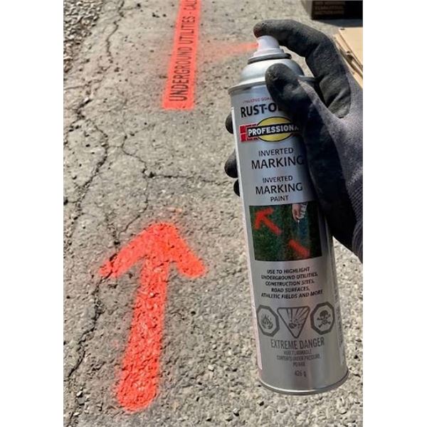 Rust-Oleum Professional Inverted Marking Red-