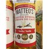 Image 3 : Matteo's Barista Vanilla Coffee Syrups, 2pk