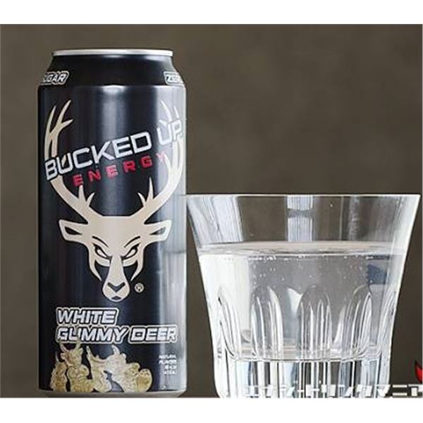 Bucked Up Energy White Gummy 12 x 355ml