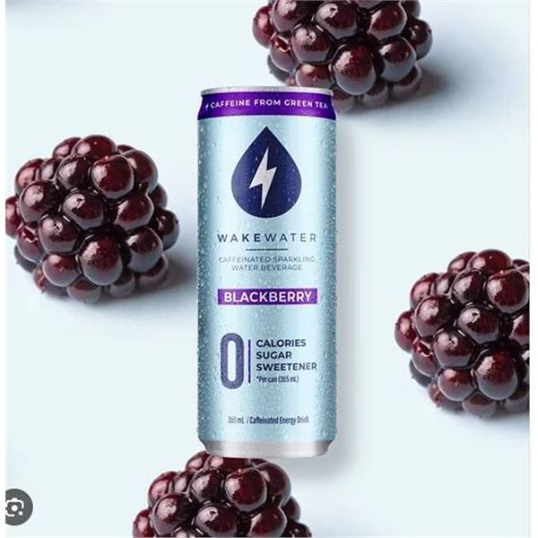 WakeWater Blackberry 12 x 355ml Cans