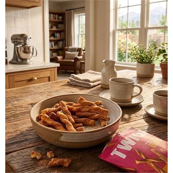 Twigz Cinnamon Churro Craft Pretzels 42g x 12