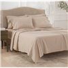 Image 1 : Comfy Bamboo Wood 4-Piece Queen Sheet Set