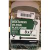 Image 2 : Hillman 8x3 Inch Deck Screws, 250 Pieces