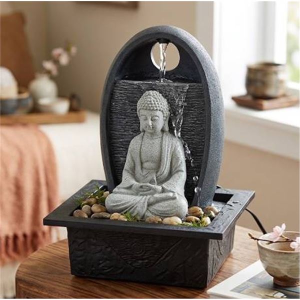 DÃ©co Collection Buddha Table Fountain 11"