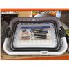 Image 2 : Collapsible 2-Piece Laundry Basket Set