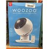 Image 2 : WOOZOO Globe Table Fan White