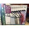 Image 2 : 50 Non-Slip Clothes Hangers