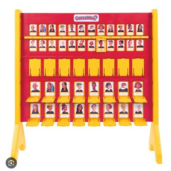 Giant Guess Who? Oversized Game Board