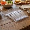 Image 1 : PRESTEEÂ  300 Pc Plastic Clear Forks