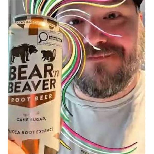 Bear n Beaver Root Beer 12X473ml Can