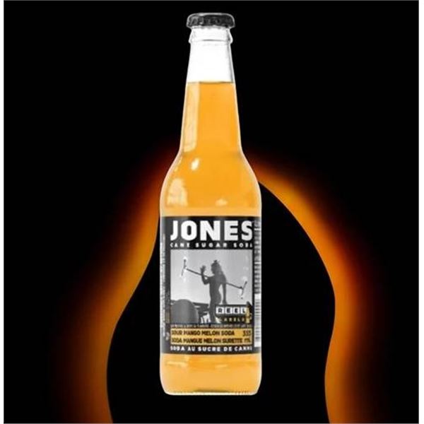 Jones Sour Mango Melon Soda 12x355ml