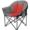 Image 1 : ReaLead Heated Camping Chair, Gray