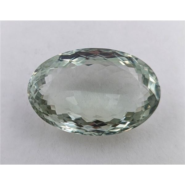 50.38 ct Certified Green Amethyst - Prasiolite gemstone ($7,557 Appraisal)