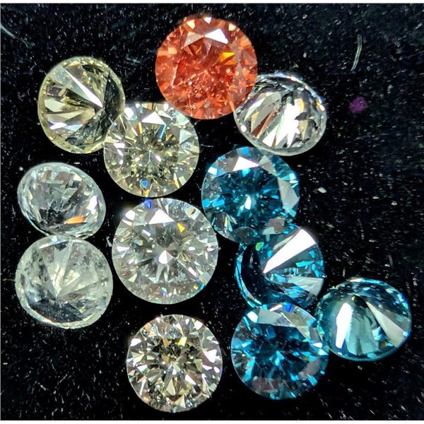 $800,  assorted lab diamond (app 1ct), retail value $800
