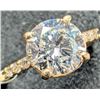 Image 1 : $3340, 10k(2g), lab diamond (1.6+0.06ct)ring, size 6, appraised value $3340,