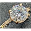 Image 2 : $3340, 10k(2g), lab diamond (1.6+0.06ct)ring, size 6, appraised value $3340,