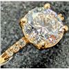 Image 4 : $3340, 10k(2g), lab diamond (1.6+0.06ct)ring, size 6, appraised value $3340,
