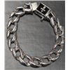 Image 1 : $180, stainless steel bracelt 8", retail value $180