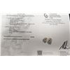 Image 5 : $1500, 14k(0.5g), lab diamond (1.52ct) earring, appraised value $1500