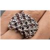 Image 1 : $700, silver(9g),  garnet (2.8ct) ring, retail value $700