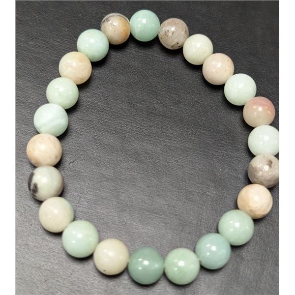$80,  amazonite bracelet flexible, retail value $80