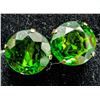 Image 1 : $800, 14k chrome diopside (1.75ct) earring, retail value $800